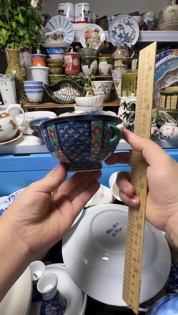 中古瓷器，默认微瑕-闲人碗，005