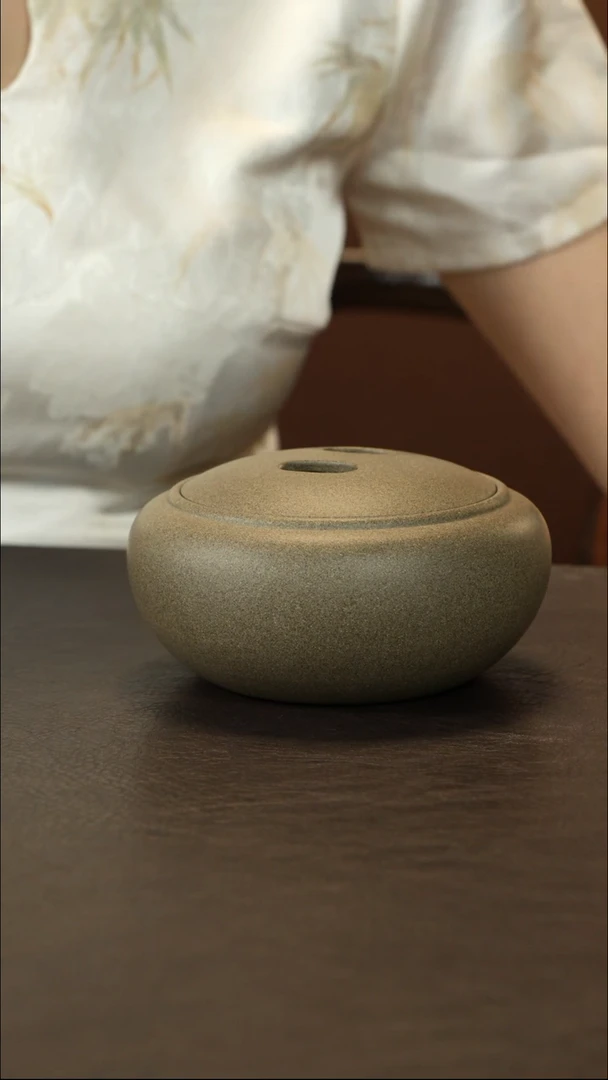紫砂茶叶罐直播福利蟹壳青牛盖茶叶罐100g
