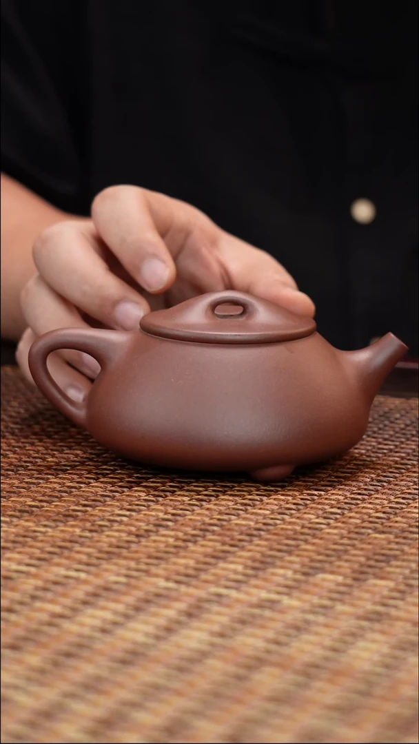 茶壶紫砂汀禾紫砂《满瓢》