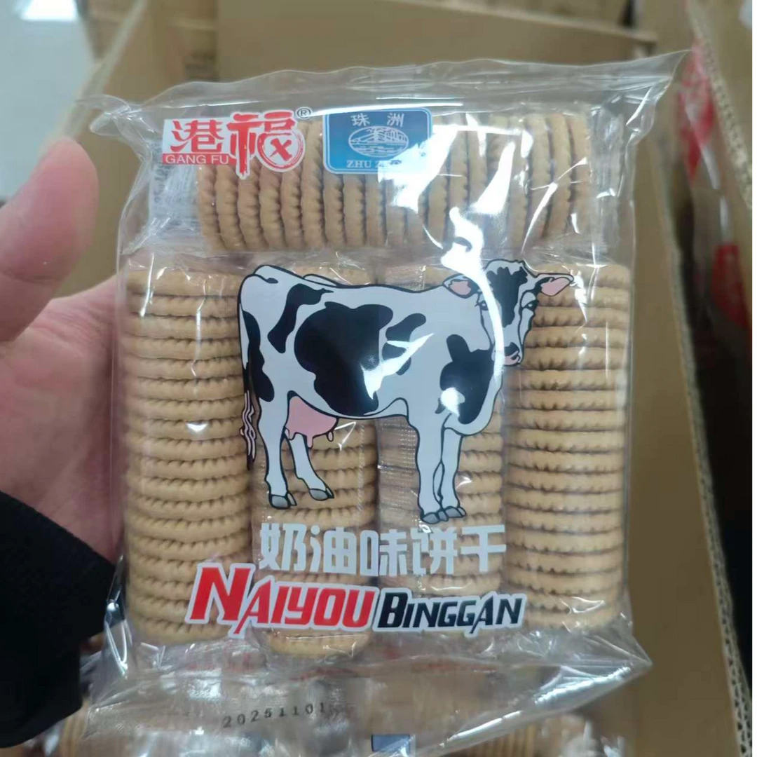 港福牛奶味饼干 0反式脂肪酸