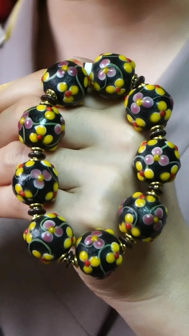 琉璃DIY复古百搭手串