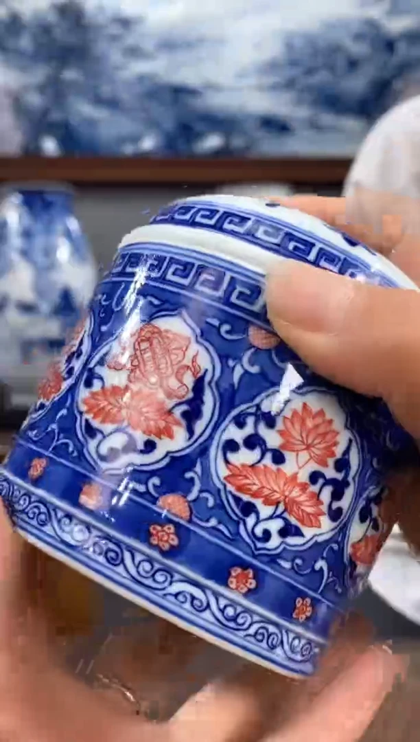 吴义松陶瓷联盟手绘陶瓷编码：7115