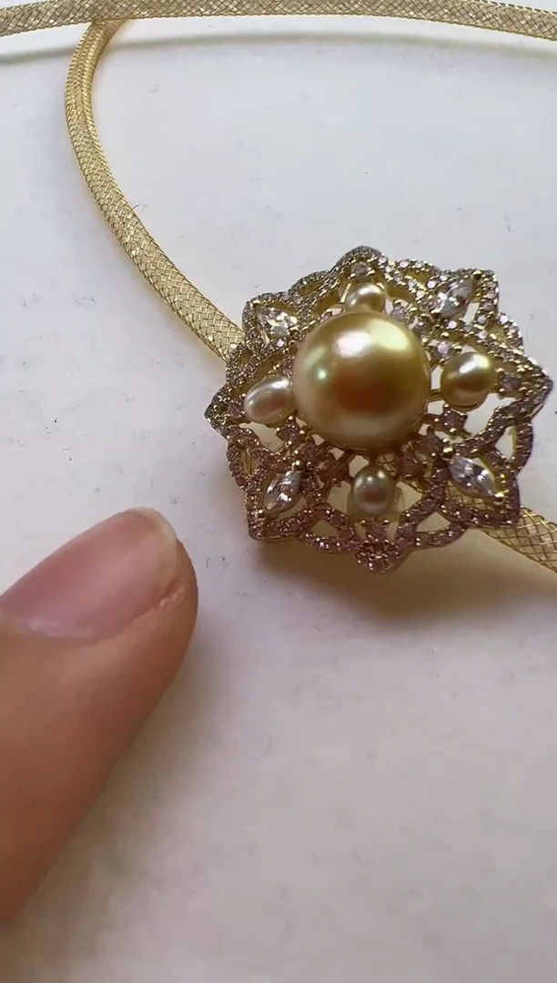 颈饰未镶嵌海水珍珠珍珠