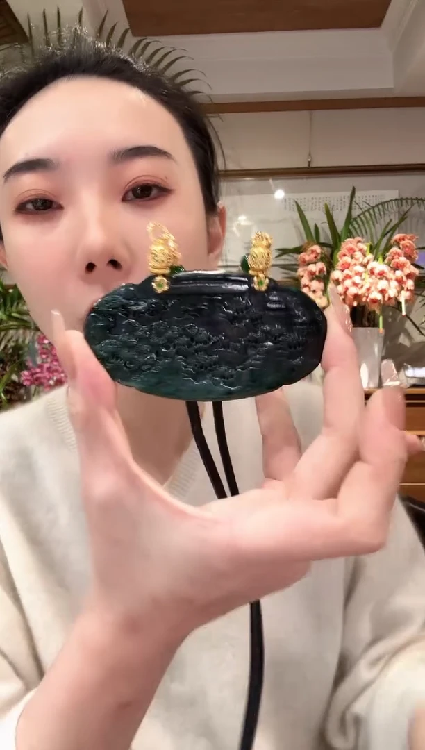 【闪购商品】翡翠颈饰未镶嵌国风