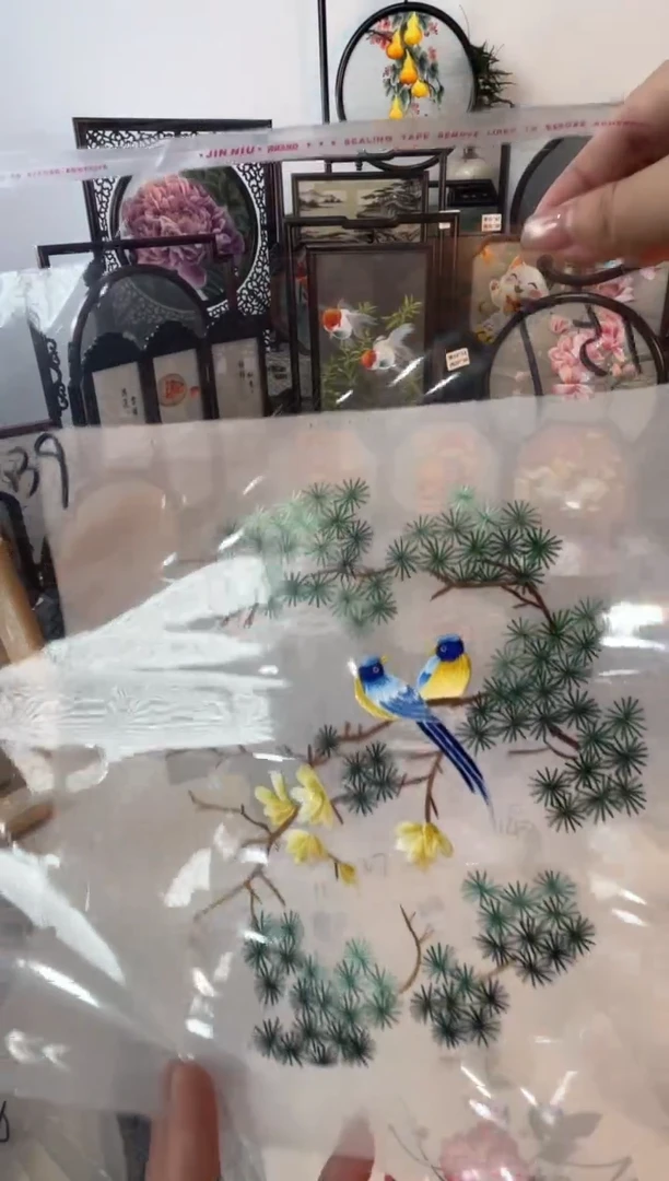 织绣刺绣非遗纯手工双面绣139