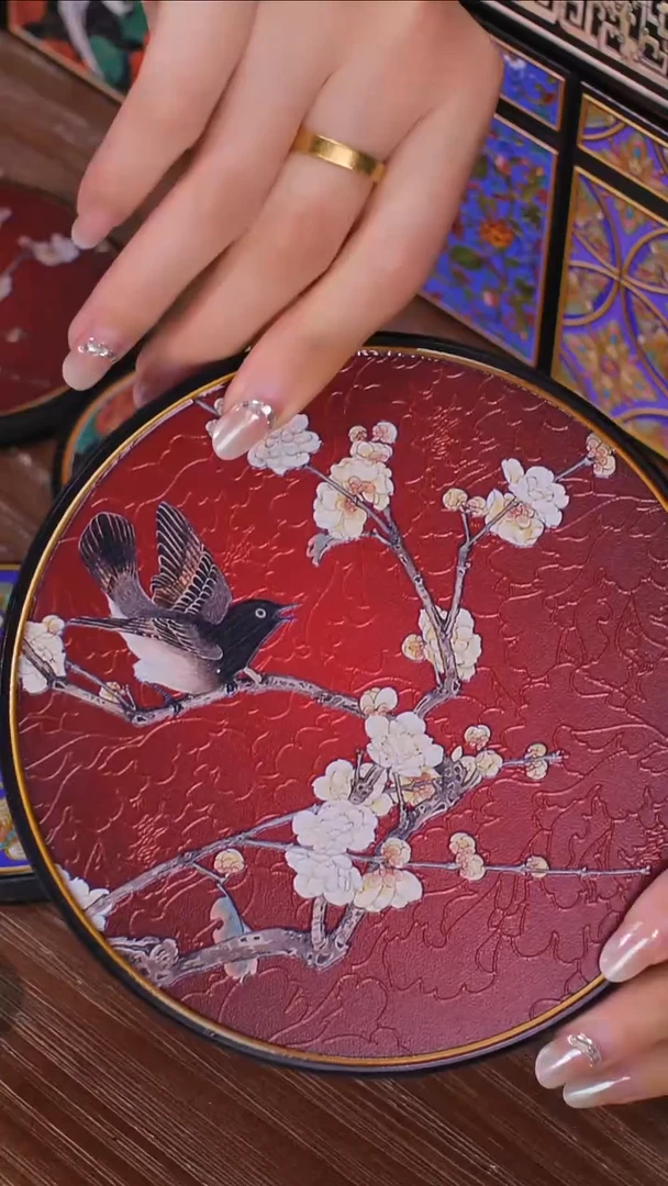 壹藏贰宝喜上眉梢大垫子一片