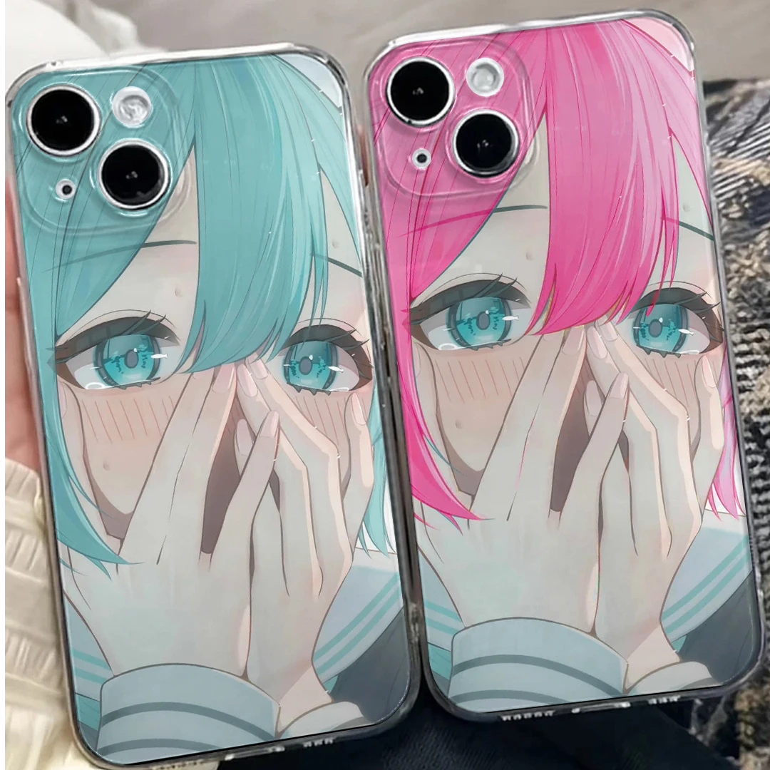 满屏初音未来适用苹果iPhone16小米15promax华为p70手机壳太空MT
