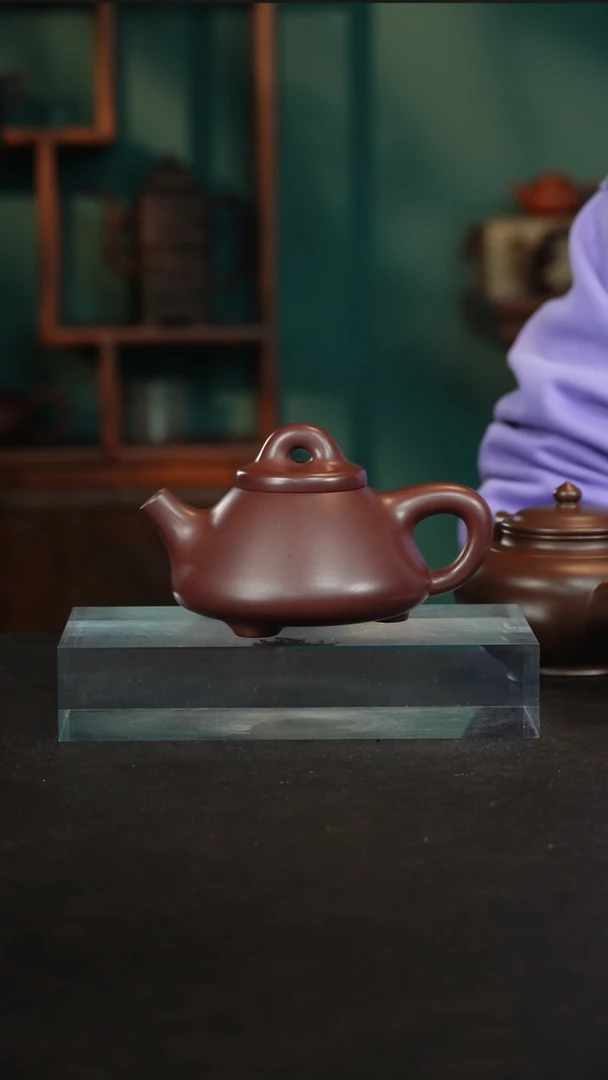 【闪购商品】紫砂茶壶14霸王石瓢