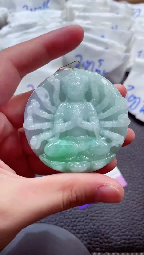 颈饰未镶嵌翡翠00003876千手