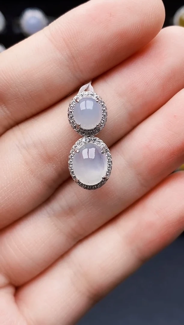 银S925镶嵌戒指翡翠4099