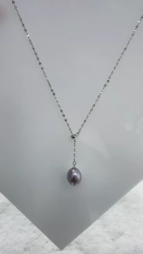 【闪购商品】淡水珍珠DA银S925镶嵌b502 珍珠