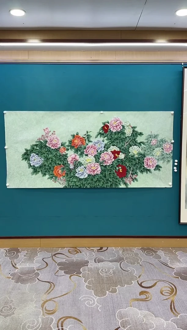 绘画xc张伦玉-八尺-国画