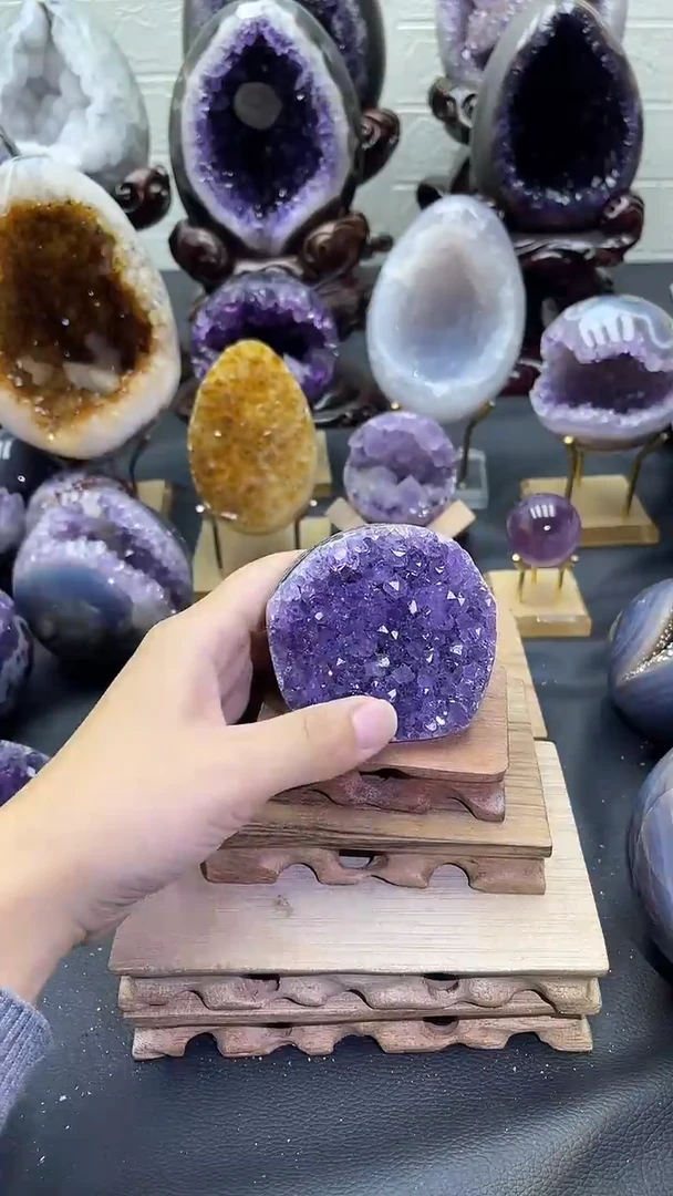 未镶嵌大型摆件（非配饰）紫晶624号摆件