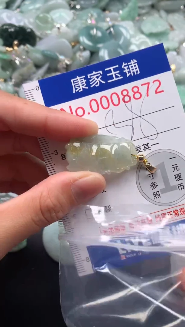 颈饰未镶嵌翡翠8872