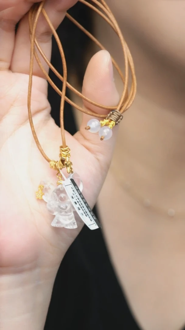 颈饰未镶嵌水晶多样性其一发货