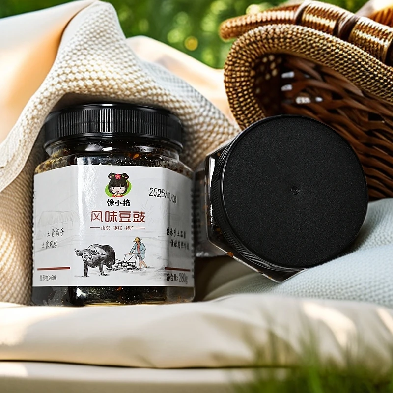 馋小格风味豆 土货高手土家风味即食拌面下饭菜罐装