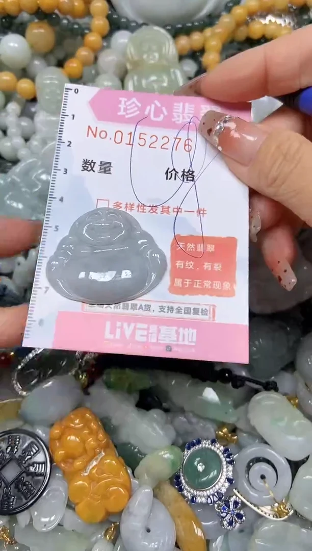 【闪购商品】翡翠颈饰未镶嵌闪购链接0152276