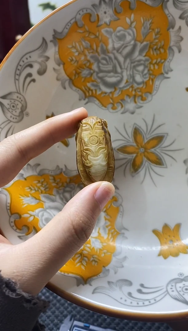 瓷片瓷片 瓷器 摆件 1个