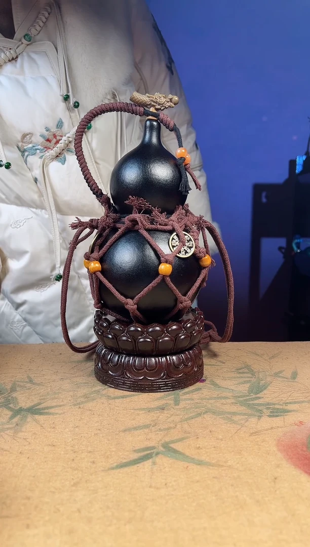 【闪购商品】41--大漆酒葫芦----300ML