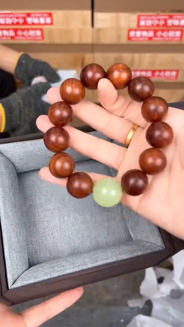 品茗文玩阁血檀夜明珠链接@@sp060