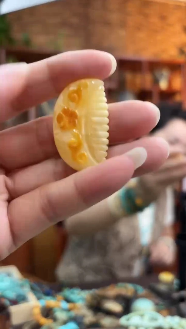 未镶嵌绿松石珠宝奇石提溜