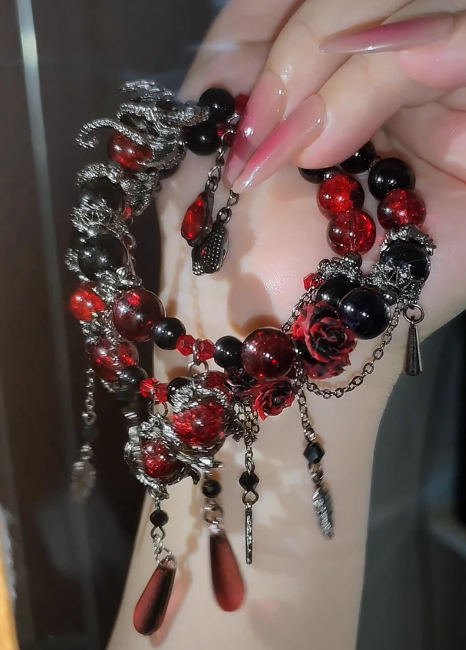 人物印象款手串软胶花款重工单圈