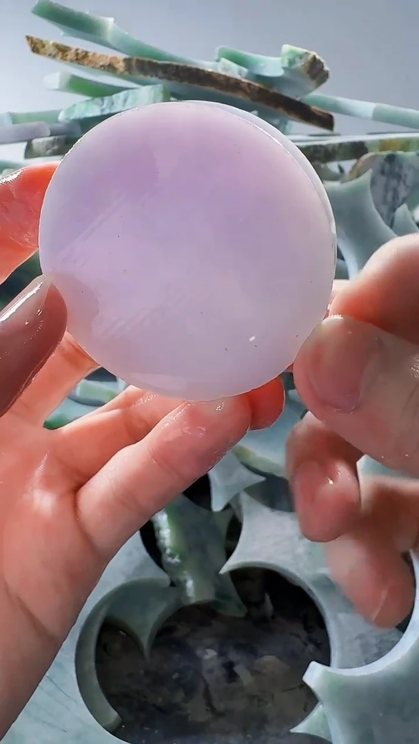 裸石翡翠缅甸翡翠A货文915