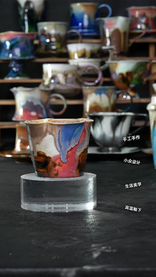 设计师款景德镇森涩手创陶瓷（食品级）099