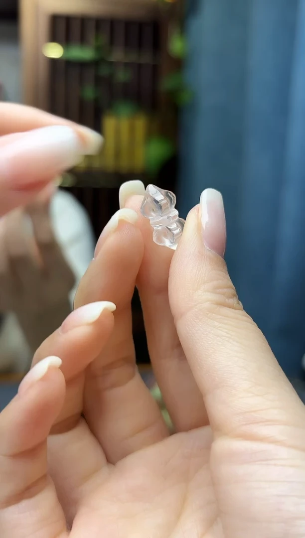 未镶嵌车挂水晶白水晶金刚杵配饰DN