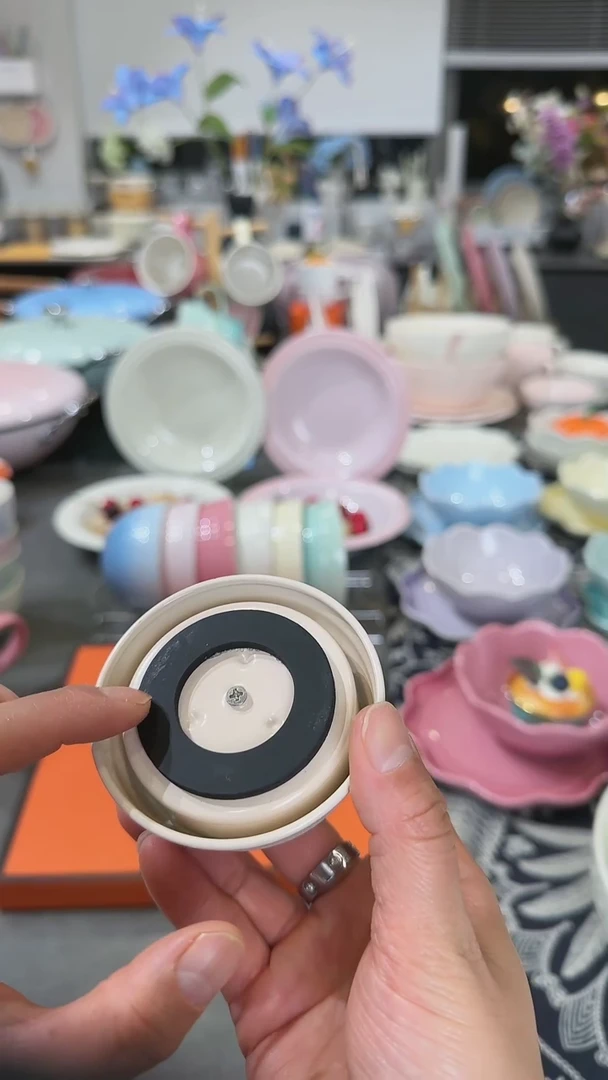 【闪购商品】瓷计时器-奶油白