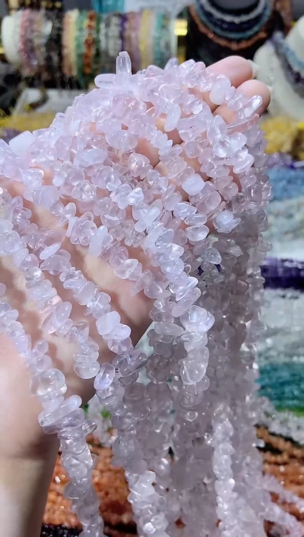 未镶嵌珠宝半成品水晶冰紫马粉