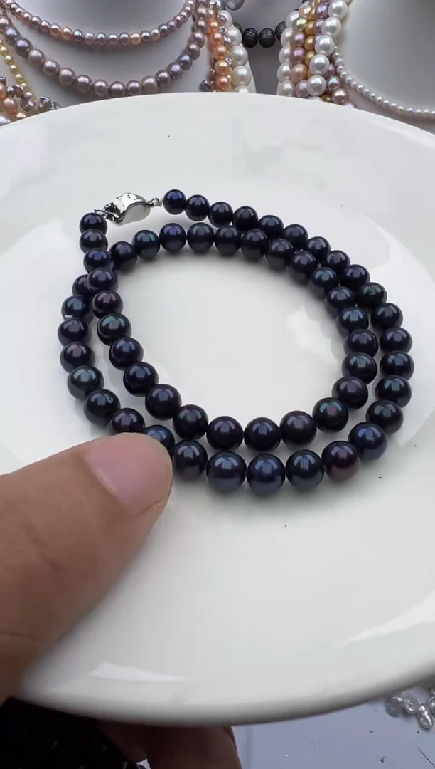 淡水珍珠未镶嵌颈饰1