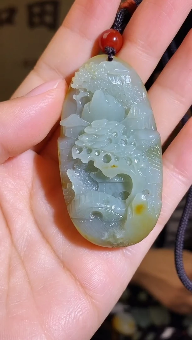 颈饰未镶嵌和田玉1