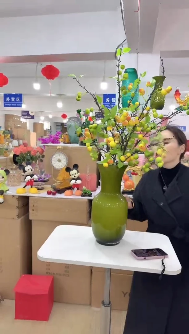 【闪购商品】无铅玻璃美全花器-q-早27 4只小苹果