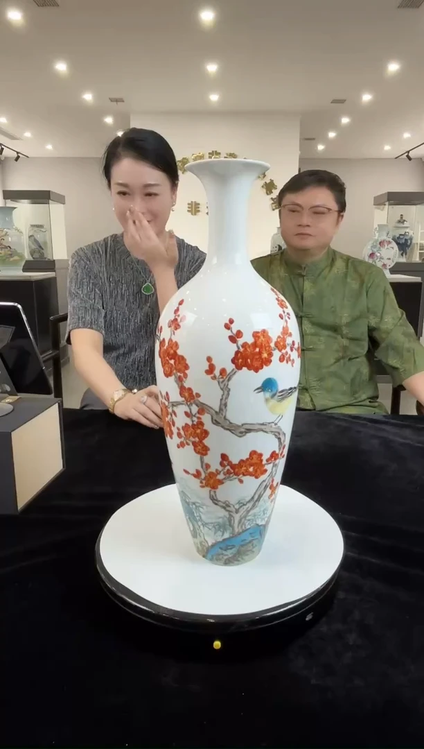 摆件黄杨/陶瓷/E1203/带证书/带合影