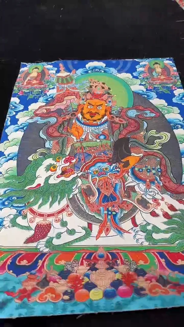 卷轴画藏式珍藏彩绘艺术馆9019