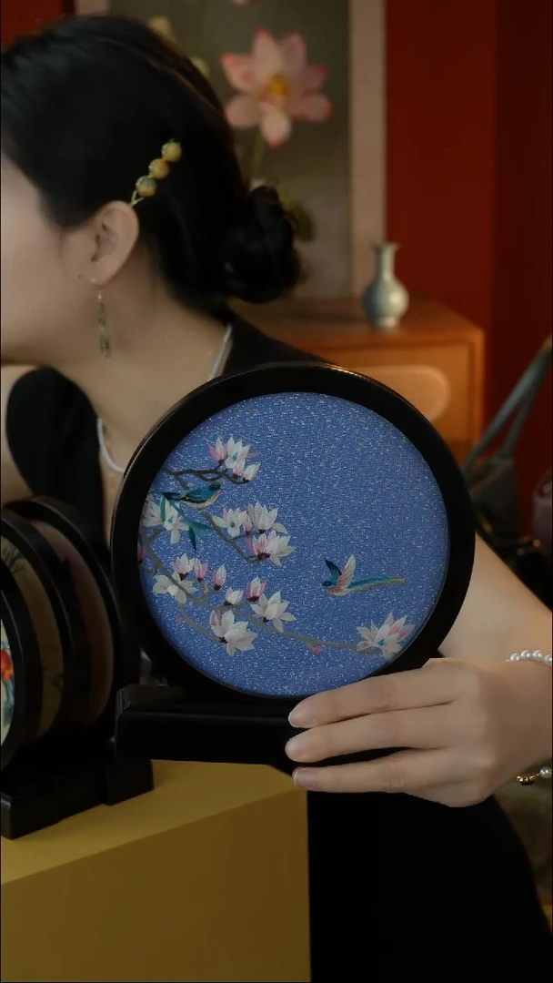 刺绣纯手工非遗国风饰品