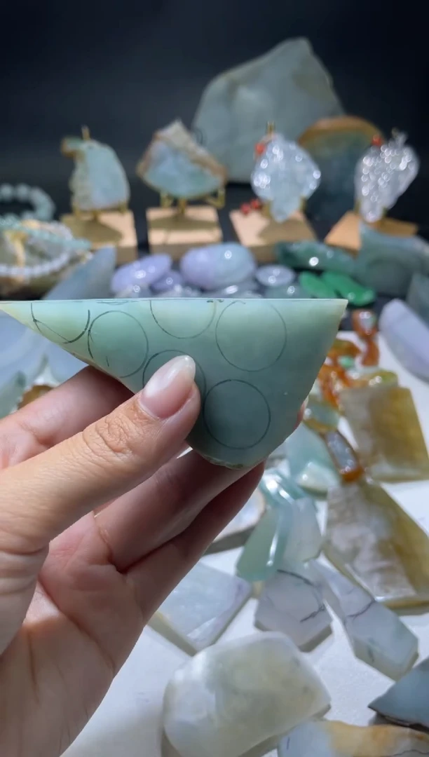 未镶嵌定制翡翠定制料子