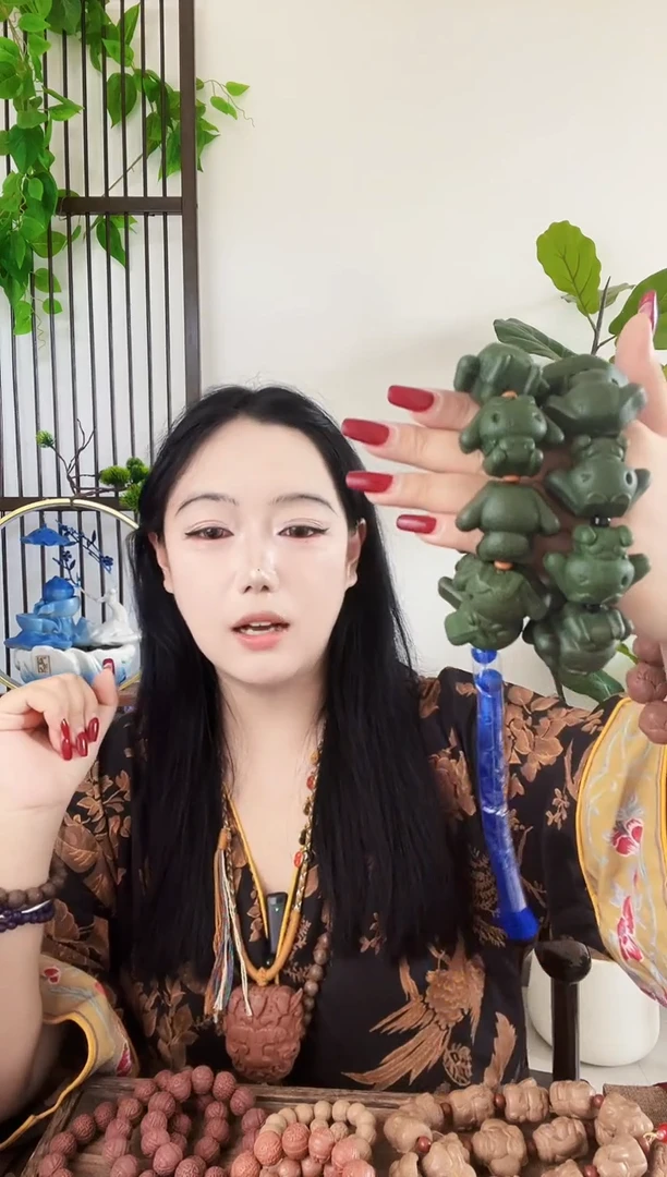泥塑【清肺玉桂狗手持】古法合香