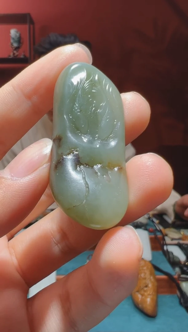 【闪购商品】和田玉吊坠(不含链)未镶嵌1