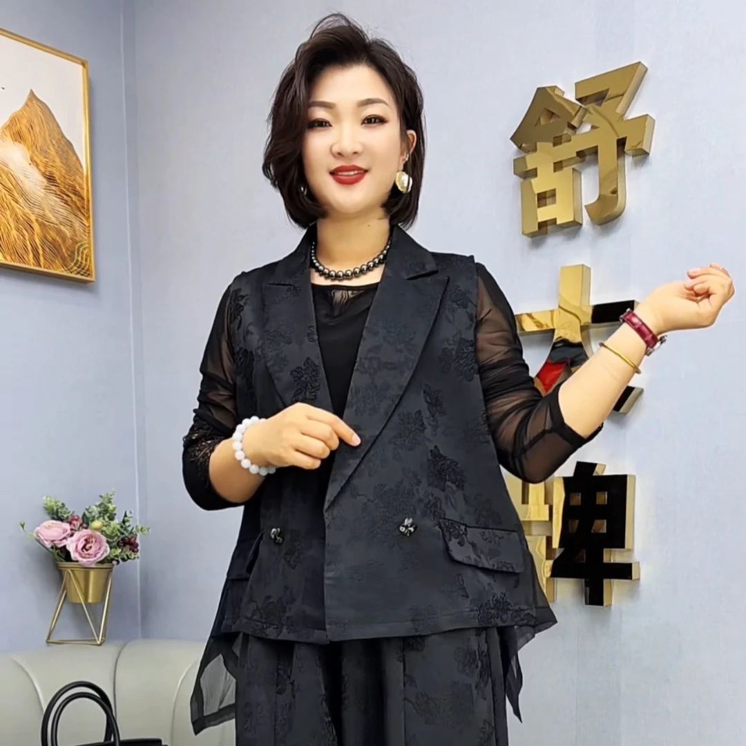 DGK119-欧货重工提花马夹