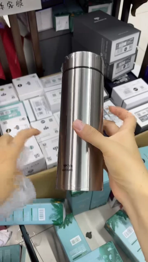 高硼硅玻璃无手柄款万象保温杯h104sj-550ml