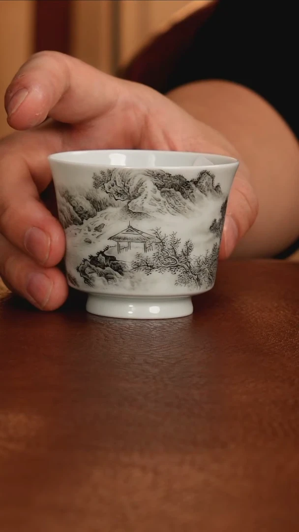 景德镇高温陶瓷手工茶具