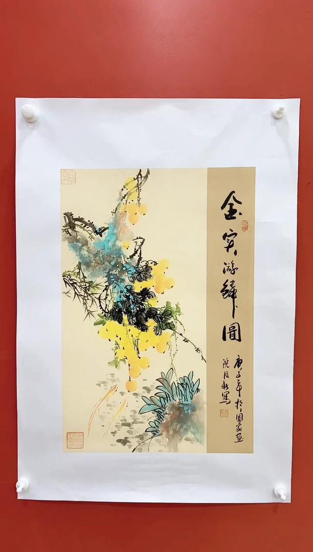 国画王月新国画作品