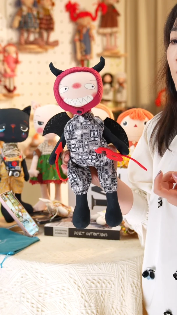 棉设计师款—小恶魔摆件