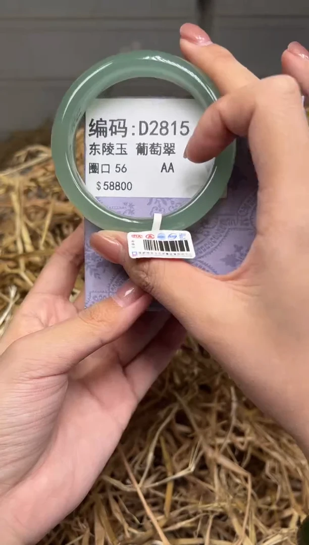 未镶嵌手镯石英质玉D2815