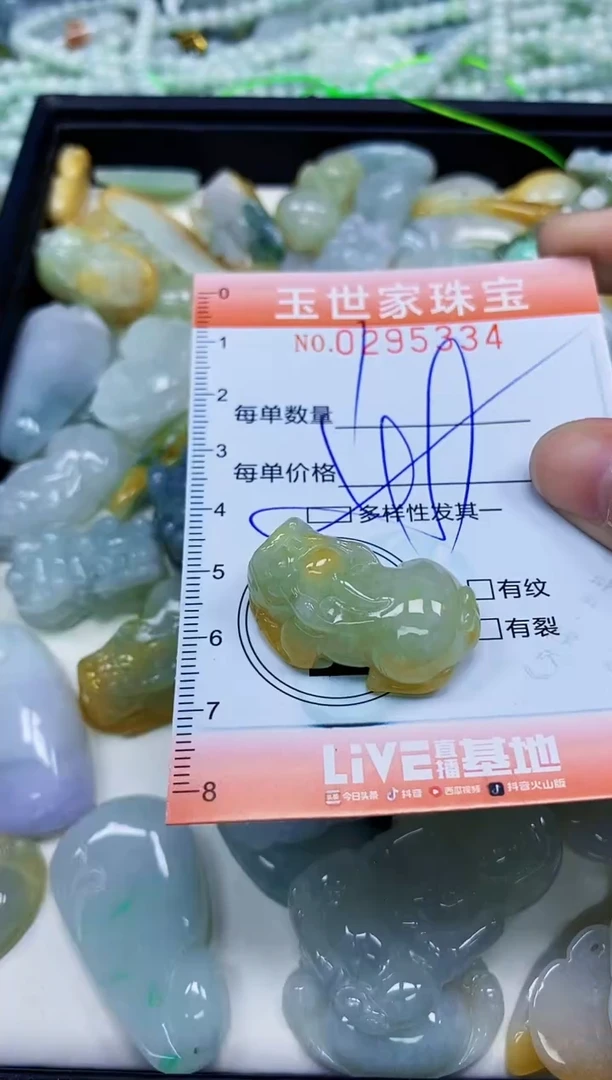 翡翠未镶嵌颈饰闪购0295334多样性发其一