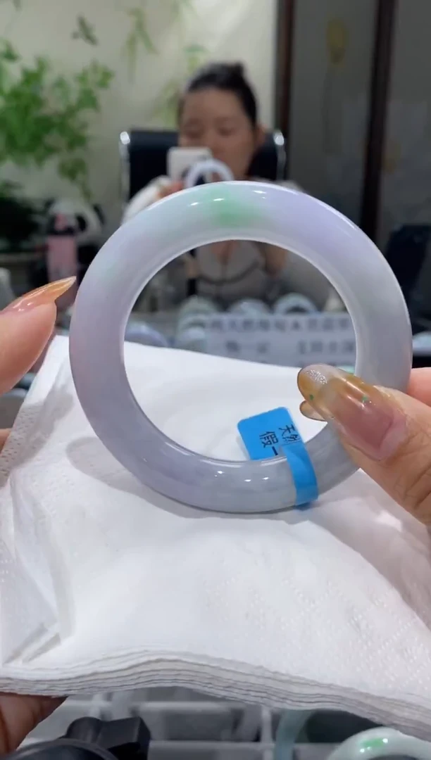 未镶嵌手镯翡翠圈口53.4