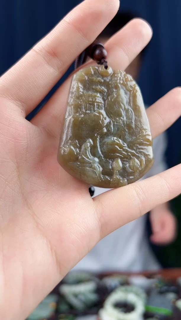 未镶嵌和田玉挂件拍一发一，多样性发货