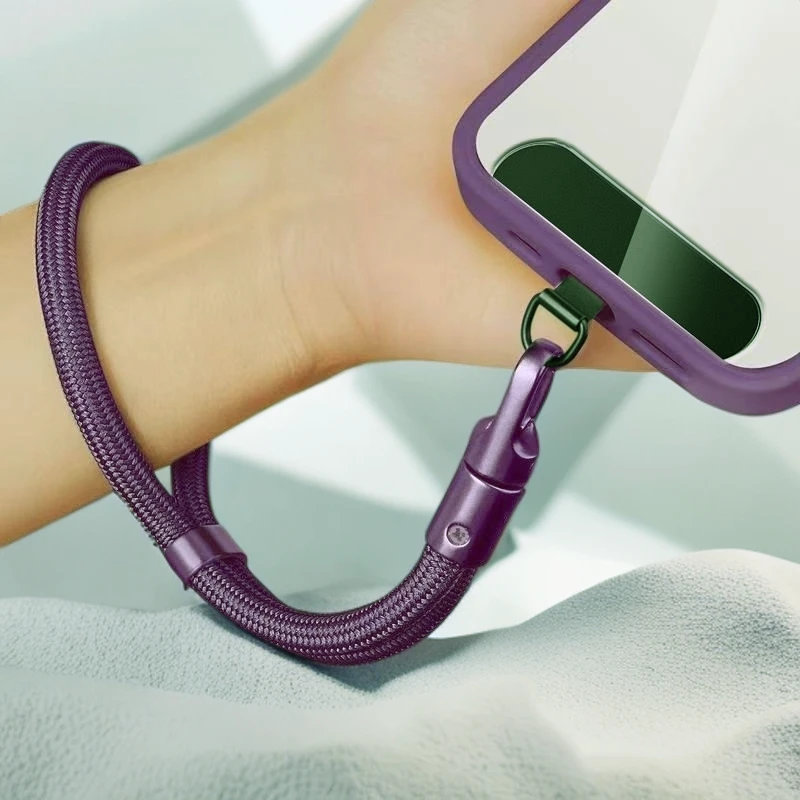 AEVYVKV/AEVYVKV出国防丢手机挂绳短款旋转可调节男女款防摔金属